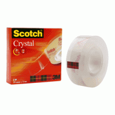 Līmlente  Scotch CRYSTAL kristāldzidra 33mx19 mm.